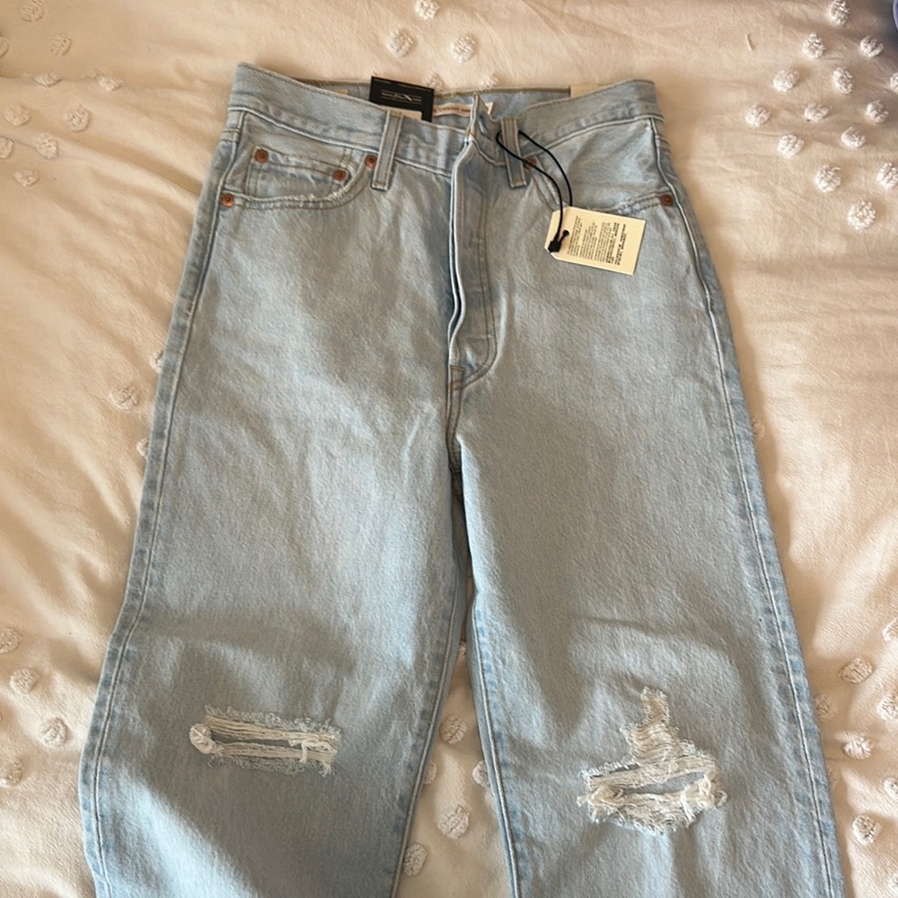 Levi's ribcage straight ankle